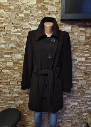Германия,стильное,шерстяное пальто,пальто под пояс,пальтишко,шерсть4 фото