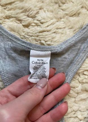 Серая маечка от calvin klein3 фото