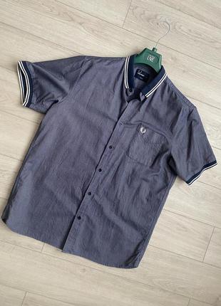 Рубашка fred perry оригинал супер стан