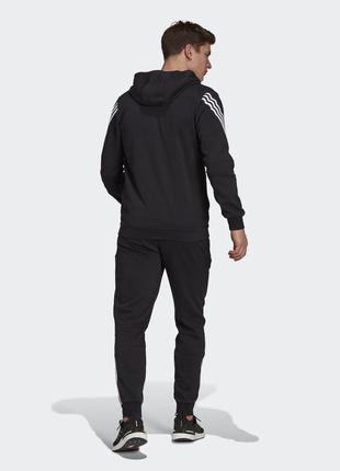 Спортивный мужской костюм adidas support sportswear cotton fleece h420213 фото
