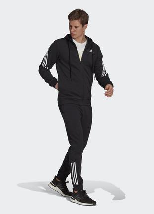 Спортивный мужской костюм adidas support sportswear cotton fleece h420212 фото