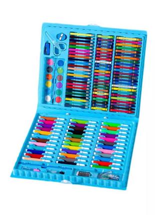 Детский набор для рисования 86 шт., принадлежности для рисования, обучающие игрушки, подарок для детей, развивающая игра