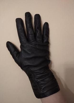 М'які соковиті шкіряні рукавиці рукавички,рукавиці італія2 фото