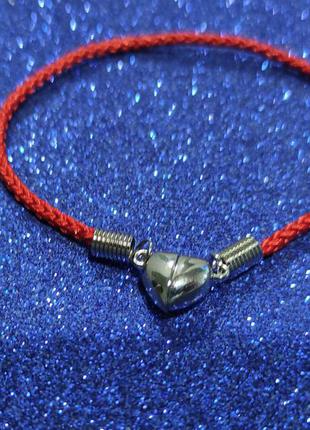 Браслет- оберег замочек ❤️ магнитный.