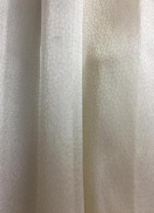 Тюль полуорганза цвета кофе с молоком