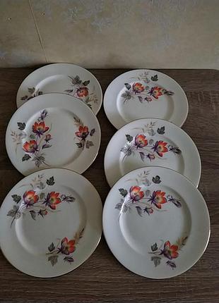 Тарелки винтаж royal albert набор
