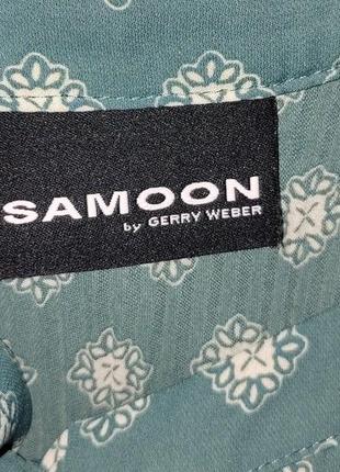 Нарядная блузка гофре samoon by gerry weber eu 44/466 фото