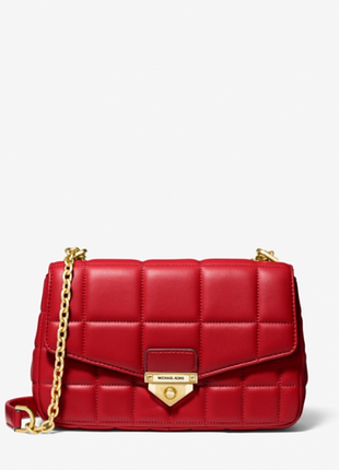 Большая сумка на плечо soho из стеганой кожи  michael kors