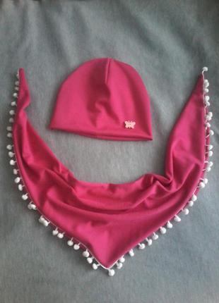 Шапка і хусточка 0..12р