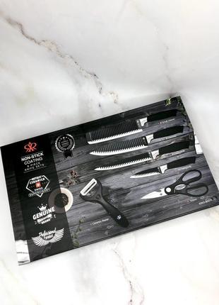 Набір кухонних ножів 6в11 фото