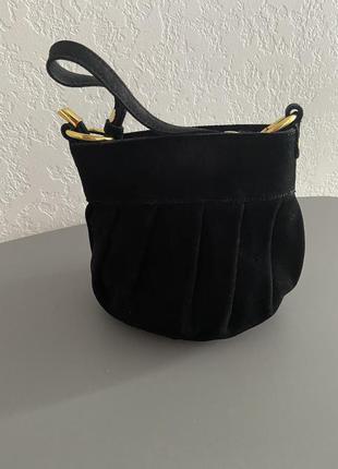 Замшева сумка