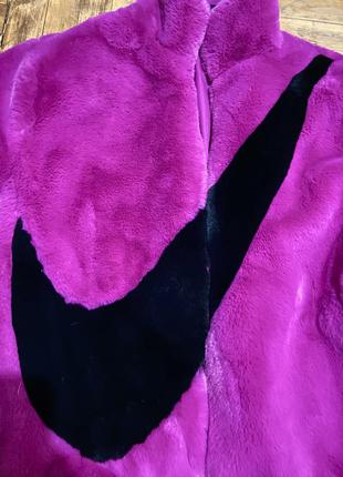 Шуба nike полушубок короткая спорт