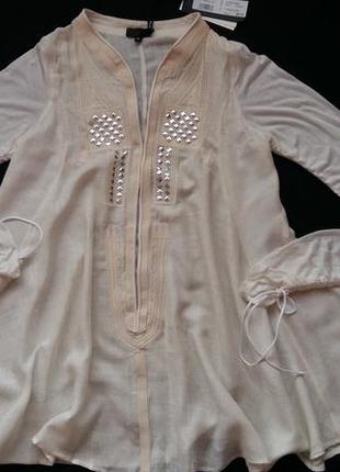 Ультрамодная туника john richmond. размер 40