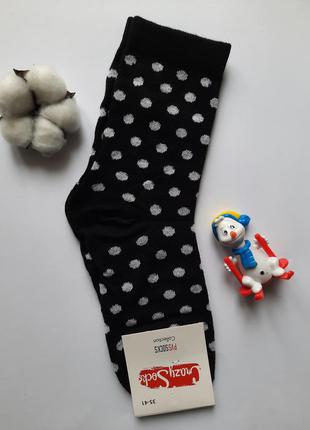 Набор 4 шт. носки женские высокие новогодние crazy socks5 фото