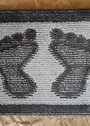 Коврик "ножки",40×60,графіт
