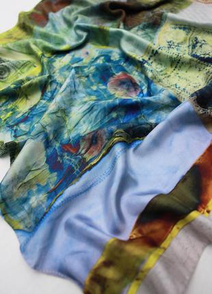 Шовковий шарф шалик хустка