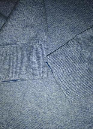 Джемпер свинтер блакитний 💯 бавовна 8
