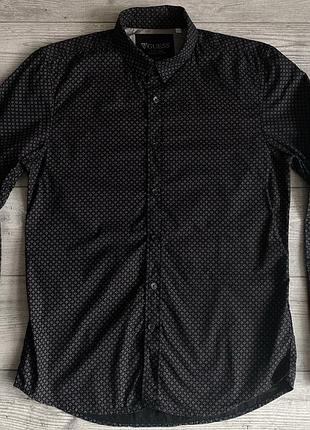 Сорочка\рубашка guess slim fit printed shirt