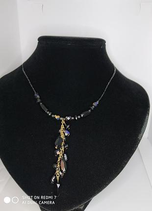 Ожерелье на леске