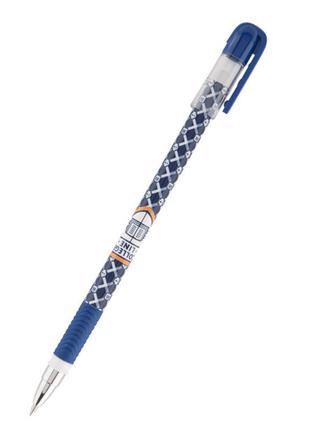 Ручка гелевая  пиши-стирай kite college line k19-068-02 синяя