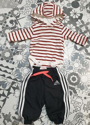 Костюм бодік і штани adidas