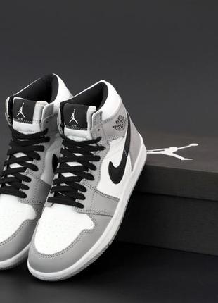 Зимние кроссовки nike air jordan winter с мехом найк зимові кросівки хутро5 фото