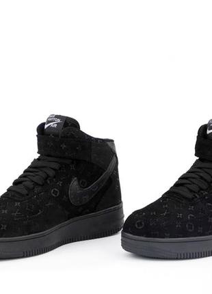 Зимові кросівки air jordan winter з хутром nike