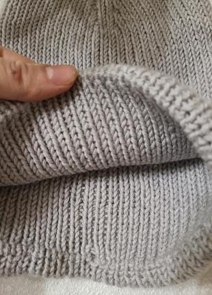 Шапка женская, натуральная шерсть