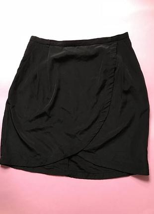 Спідниця на запах h&m з кишенями