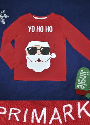 Новорічний реглан з сантою р. 104