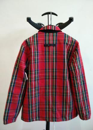 Распродажа! куртка унисекс шведского бренда wesc coach tartan zip европа швеция3 фото