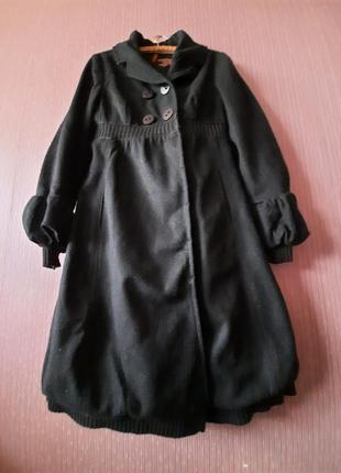 Стильное дизайнерское пальто фрак бохо в стиле rundholz от авангардного бренда cop.copine6 фото