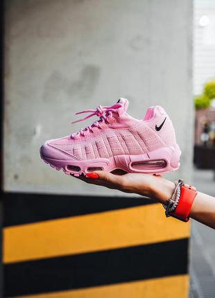 Кросівки жіночі nike air max 95 pink