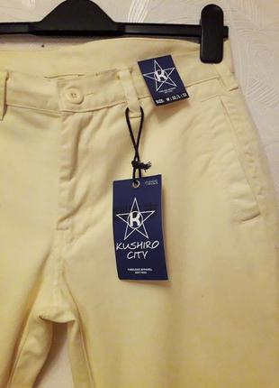 Модные джинсовые штанишки из хлопка от kuchiro city3 фото
