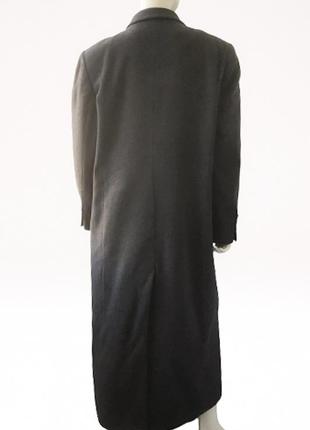 Длинное (133 см) двубортное пальто, шерсть с кашемиром, vittoria verani, германия4 фото