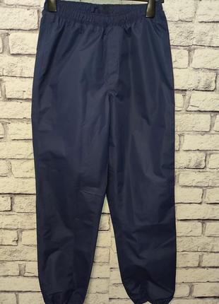 Качественные детские дождевые брюки, штаны от тсм tchibo (чибо), германия, 170-176 см, унисекс3 фото