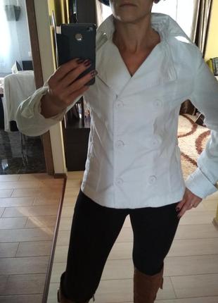 Белоснежный жакет ,broadway, р. 12