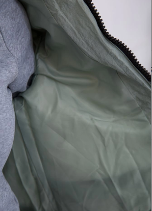 Куртка женская демисезонная цвет оливковый7 фото