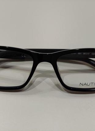 Класичні чоловічі окуляри чорного кольору від nautica! usa!