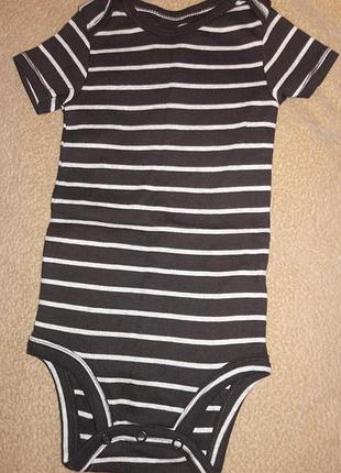 Бодік carters 9 місяців. залишився коричневий в смужку