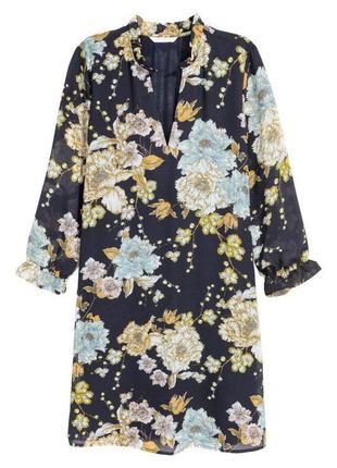 Сукня в квітковий принт zara