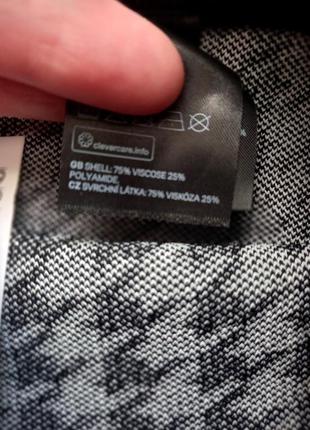 Шикарная трендовая юбка в принт "гусиная лапка" бренда h&m3 фото