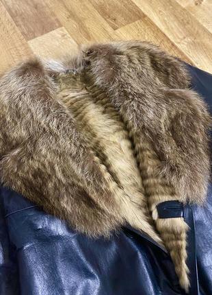 Дубленка, кожаная зимняя куртка2 фото