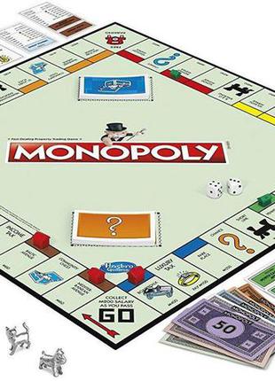 Hasbro monopoly  — настольная игра классическая монополия укр.2 фото