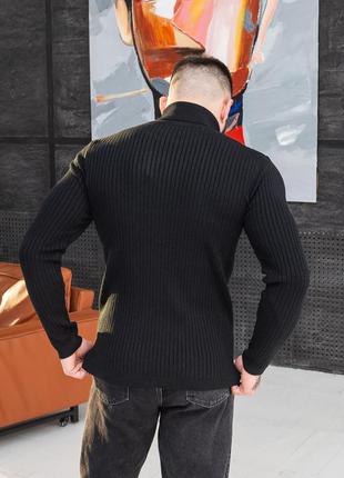 Гольф шерстяной базовый, свитер классический мужской2 фото