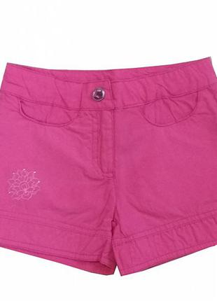 Детские шорты розовые для девочки 92-152 см