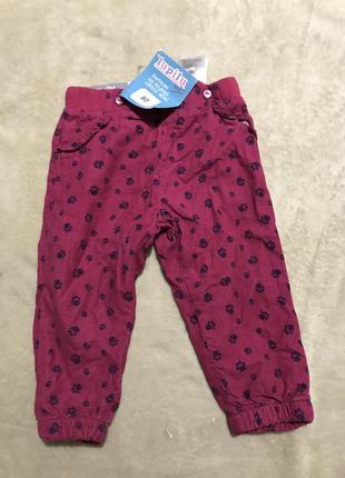 Вельветові штанішки lupilu