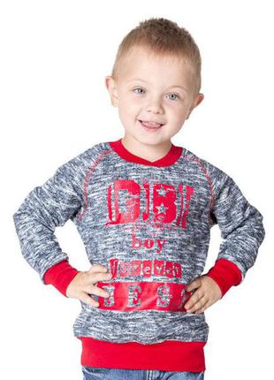 Детский джемпер для мальчика gbi  116 см на байке