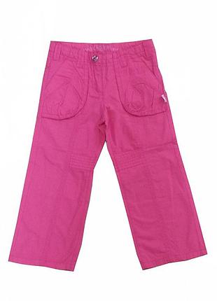 Детские летние  брюки  для девочки 98, 104, 116, 122 см