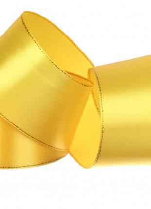 Лента атласная с люрексом 50 мм (#132)